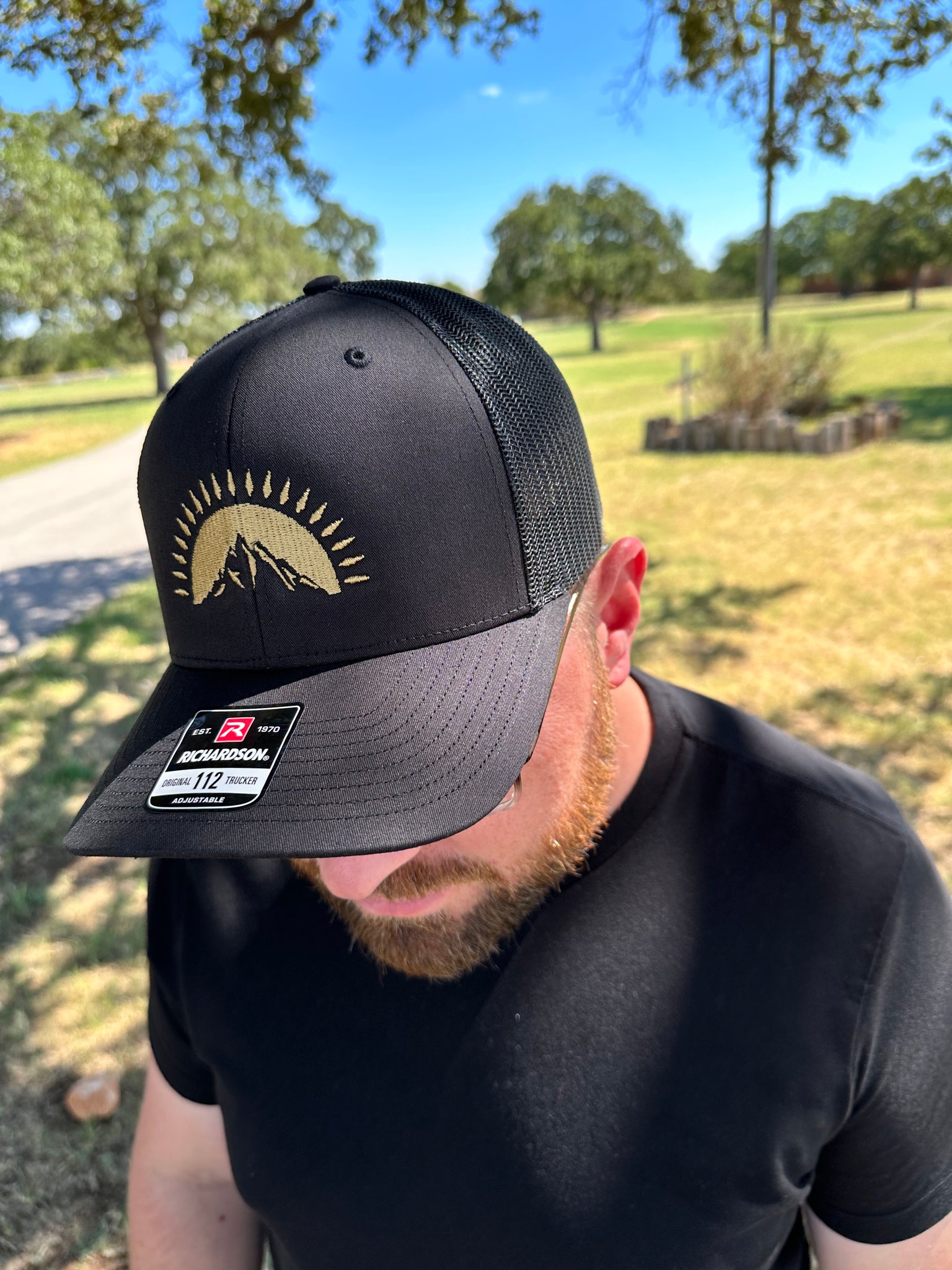 Black and Gold Hat 